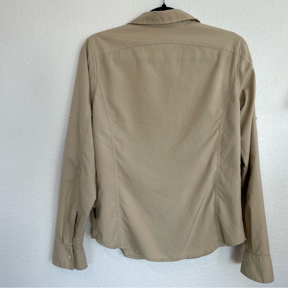 Patagonia Khaki Women's Shirt Size 8 - Picture 11 of 12